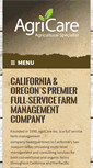 Mobile Screenshot of agricare.com